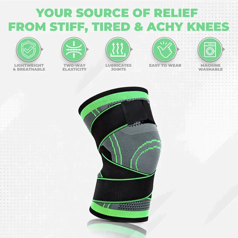 KNEE COMPRESSION & SUPPORT SLEEVE - BUY 1 GET 1 FREE Everrd