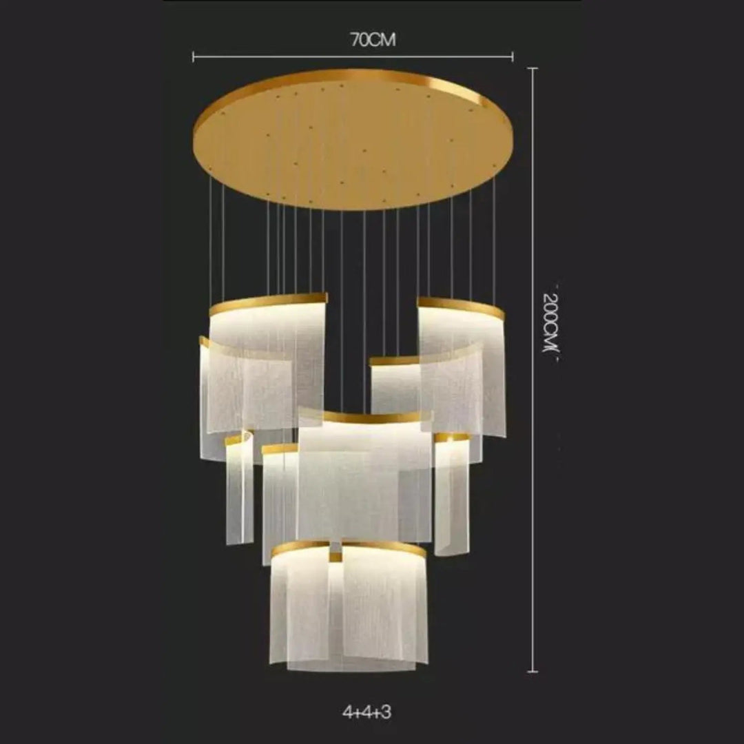 Everrd™ Designer High Ceiling Chandelier - EVERRD USA