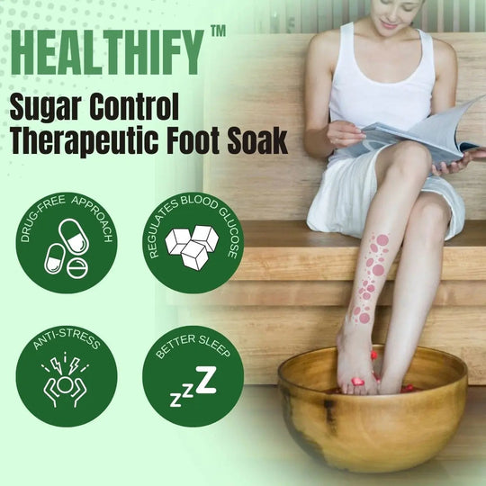 Healthify™ Sugar Control Therapeutic Foot Soak - EVERRD USA