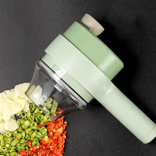 Space Life™ - 4 IN 1 Electric Vegetable Chopper Everrd