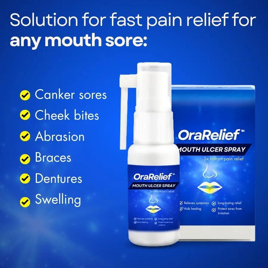 OraRelief™ Mouth Ulcer Spray - EVERRD USA