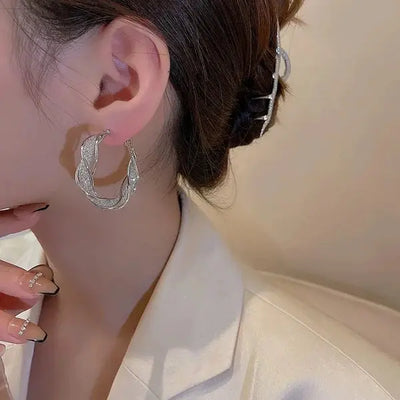 Lymphatic activity hoop earrings - EVERRD USA