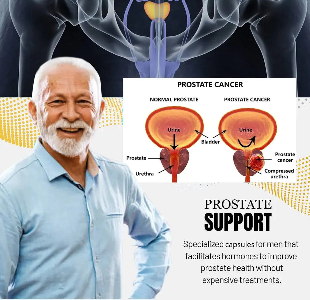 DOCTIA®Prostate Natural Herbal Capsules Save Prostate Health(Flash Sale Now) - EVERRD USA