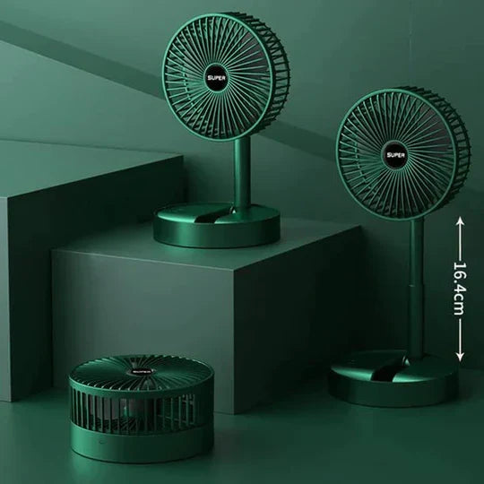 Space Life™ Powerful Rechargeable Table Fan Everrd