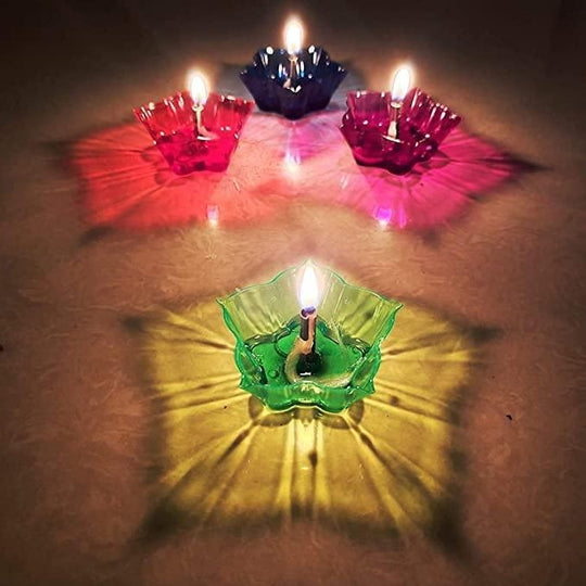 🪔 LAST DAY 50% 0FF 🪔 3D REFLECTIVE DIYA SET Everrd