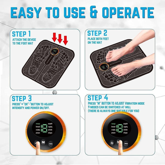 Wireless Electric EMS Massage Machine Everrd