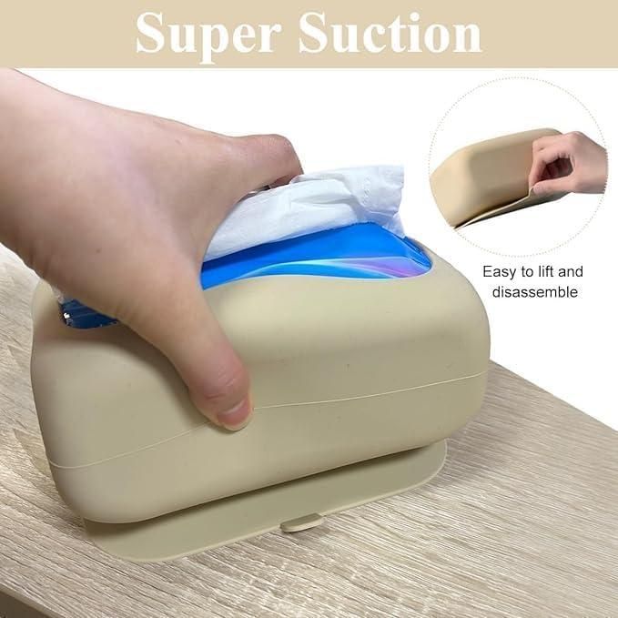 Suction Cup Tissue Box Everrd