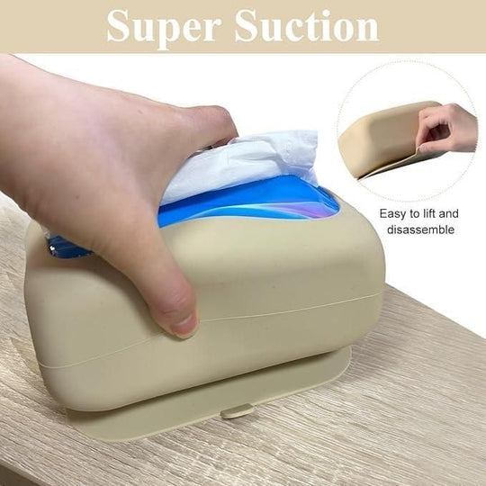 Suction Cup Tissue Box Everrd