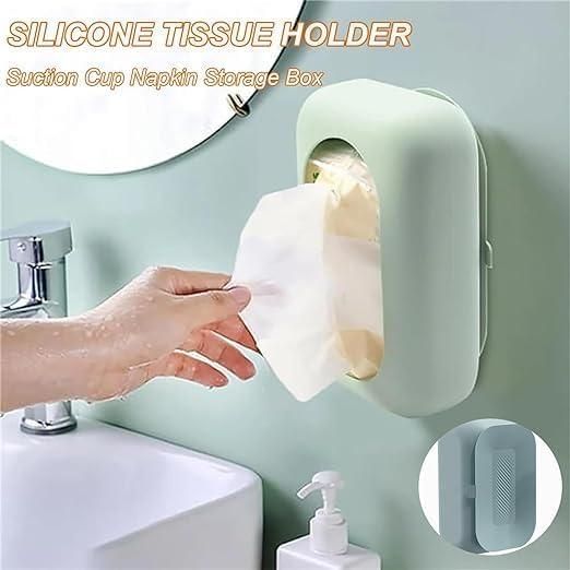 Suction Cup Tissue Box Everrd