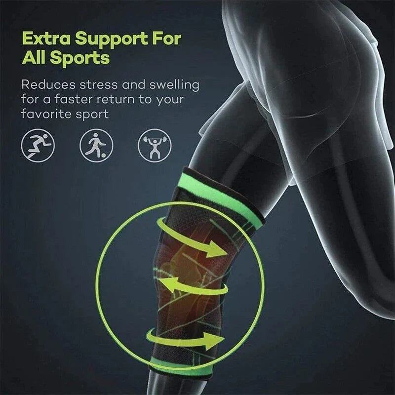 KNEE COMPRESSION & SUPPORT SLEEVE - BUY 1 GET 1 FREE Everrd