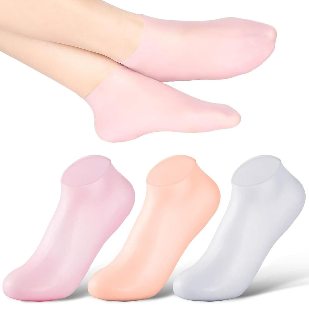 Silicone Moisturizing Socks (2 PAIR OF SOCKS) everrd