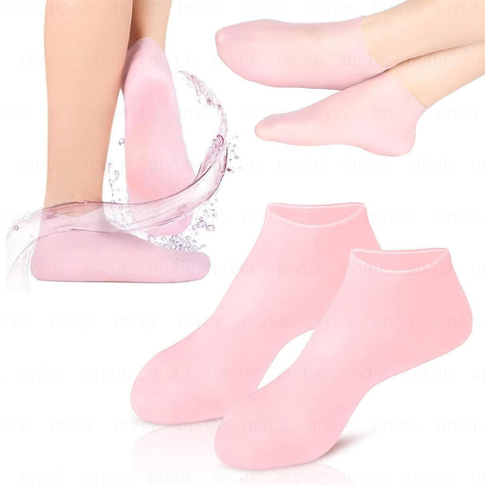 Silicone Moisturizing Socks (2 PAIR OF SOCKS) everrd