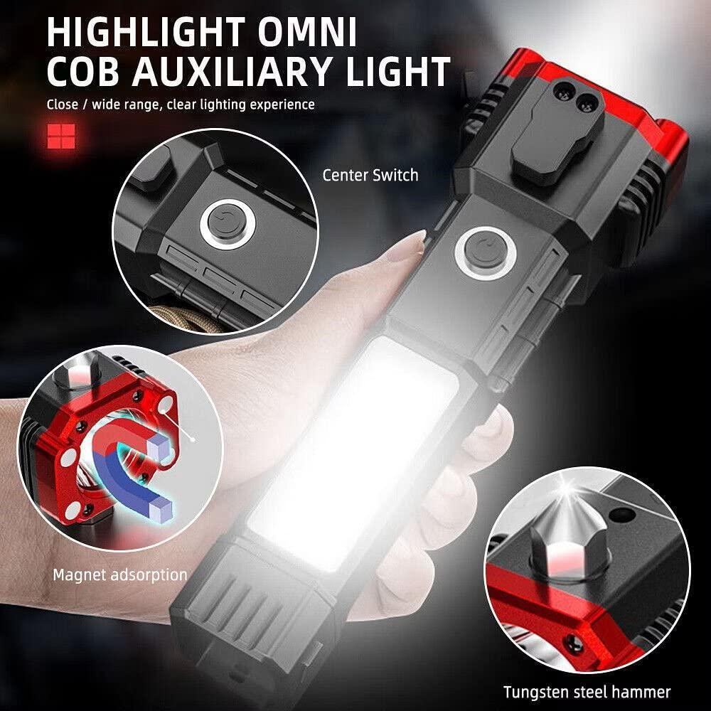 Multifunctional 8 in 1 Portable Ultra Bright Torch Everrd