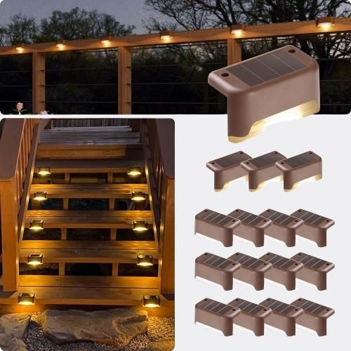 Solar Deck Lights For Outdoors Everrd