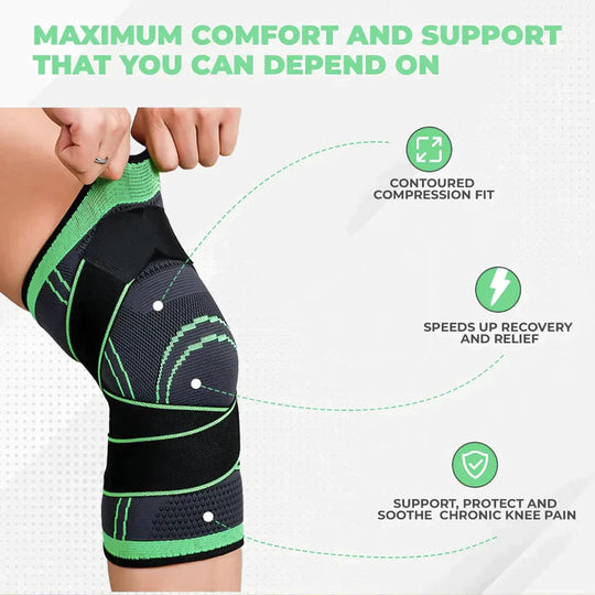 KNEE COMPRESSION & SUPPORT SLEEVE - BUY 1 GET 1 FREE Everrd