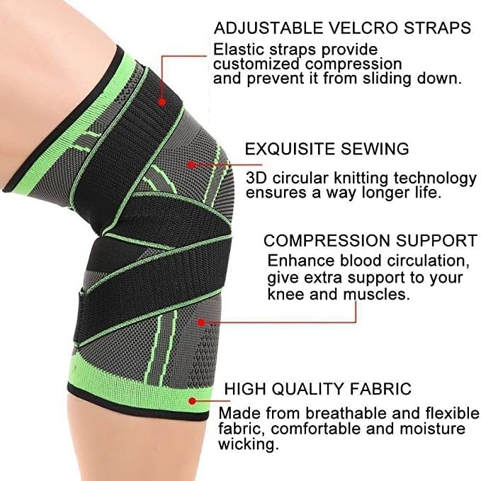 LIMITED EDITION Elastic Compression Support Knee Pads (Buy 1 Get 1 Free) everrd