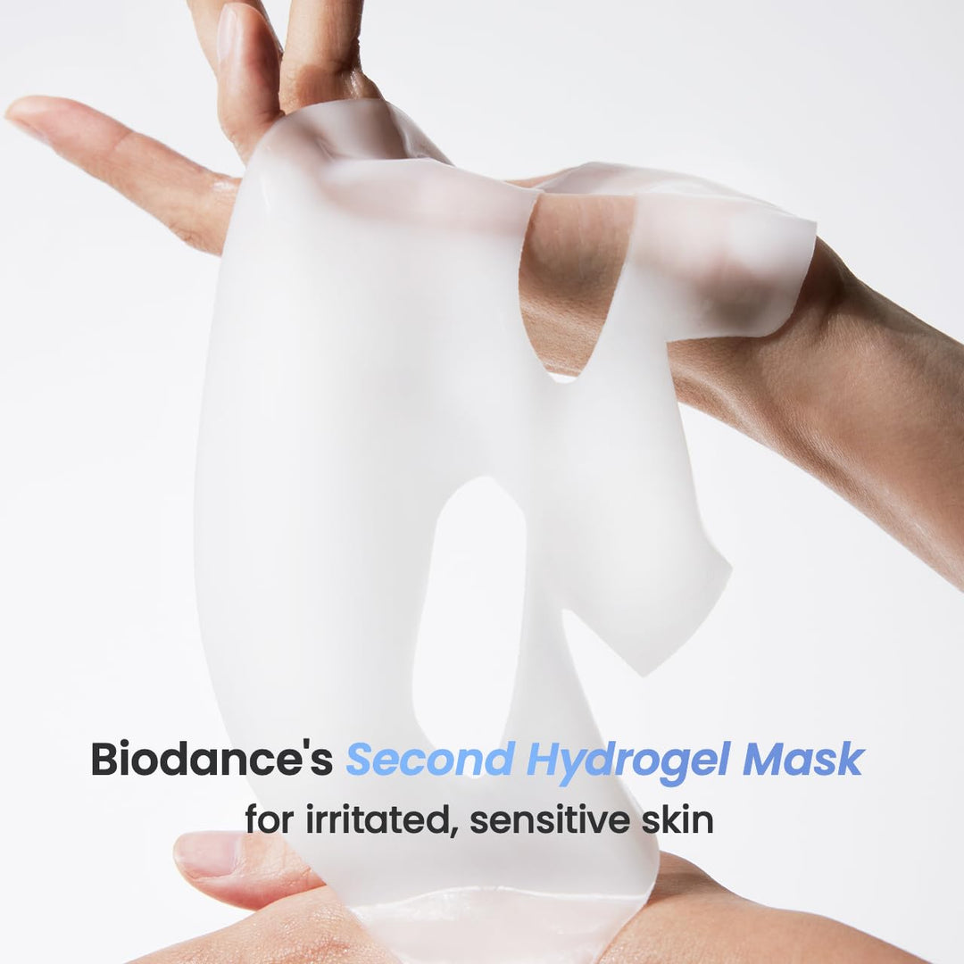 BIODANCE Bio-Collagen Real Deep Mask, Hydrating Overnight Hydrogel Mask, Pore Minimizing, Elasticity Improvement, 34g x4ea Everrd