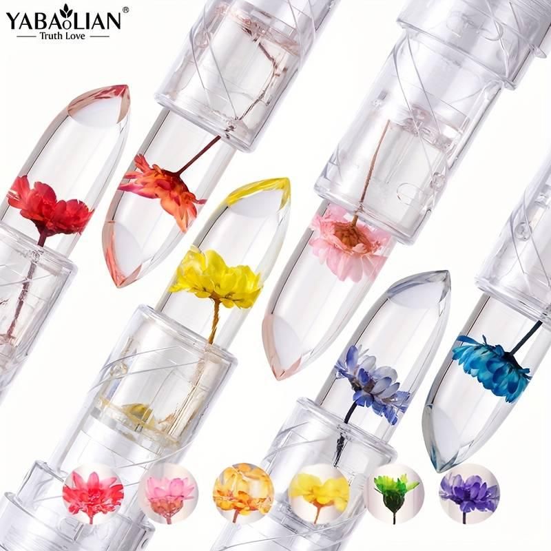 Crystal Jelly Flower Color Changing Lipstick Everrd