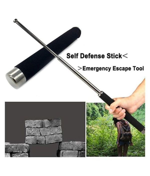 PREMIUM METAL SELF DEFENCE STICK (Heavy Metal and Extendable) Everrd