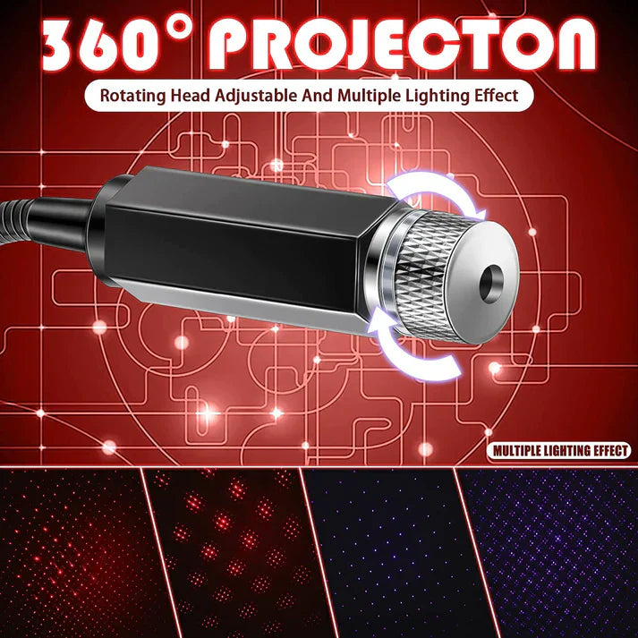 Space Life™ - USB Star Decoration Light Projector Everrd