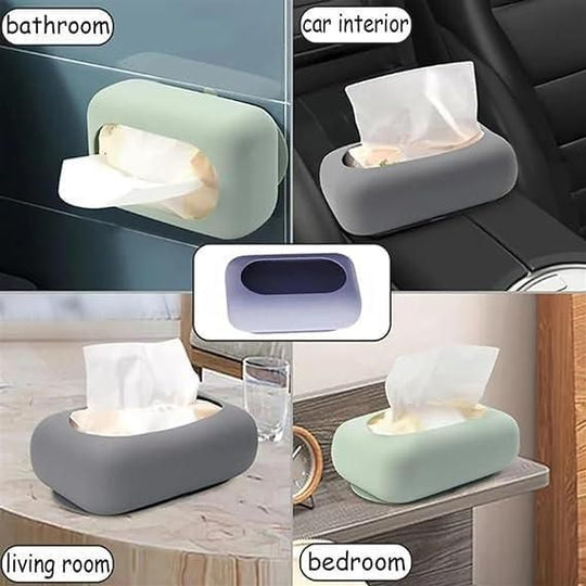 Suction Cup Tissue Box Everrd