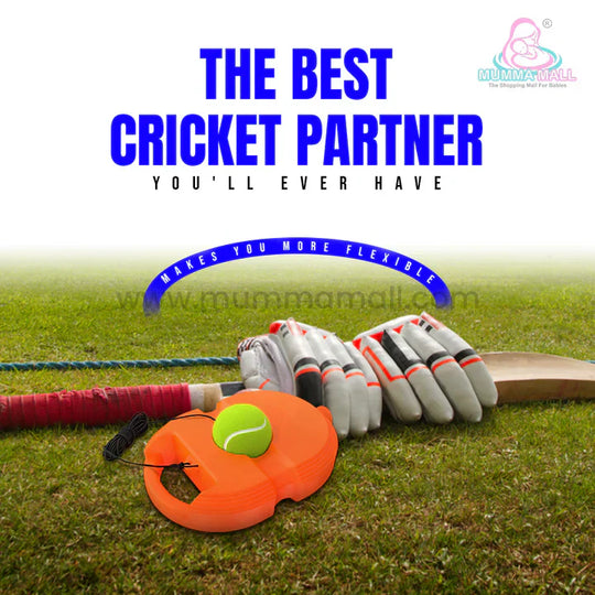 🏏Cricket Trainer Rebound Ball || Self Cricket Practice Training Tool for Adults & Kids Everrd