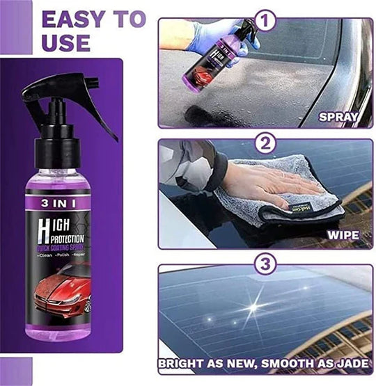 ULTIMATE SHINE®: 3-IN-1 CAR COATING SPRAY Everrd