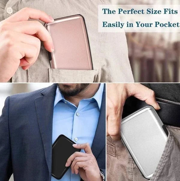 Alloy Anti-theft Aluminum Wallet Everrd