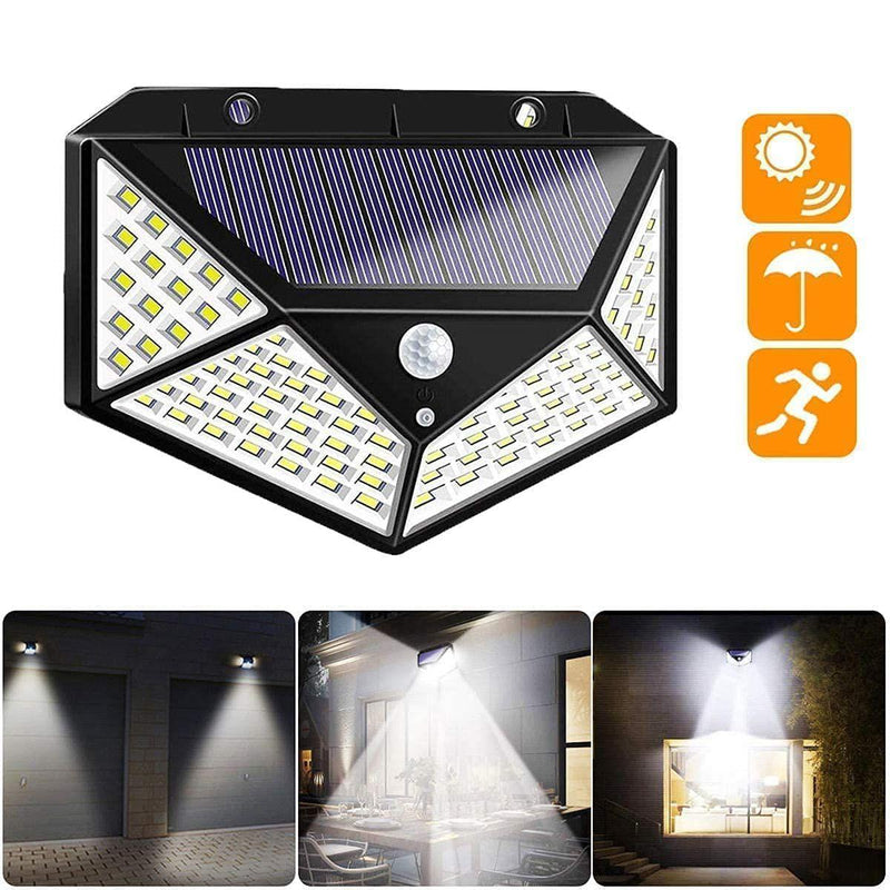 SOLAR MOTION SENSOR LIGHT FOR HOME AND GARDEN,OUTDOORS,BRIGHT SOLAR WIRELESS SECURITY MOTION SENSOR Everrd