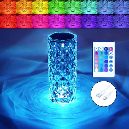 Diamond Crystal Lamp (Multi-Color) Everrd