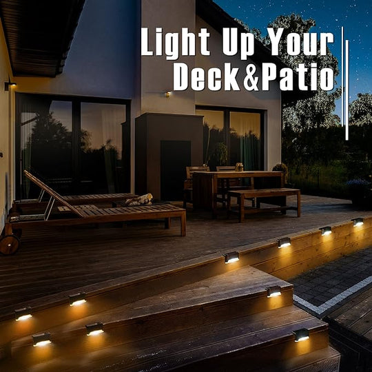 Solar Deck Lights For Outdoors Everrd