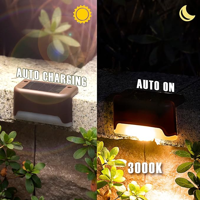 Solar Deck Lights For Outdoors Everrd