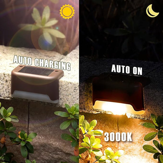 Solar Deck Lights For Outdoors Everrd