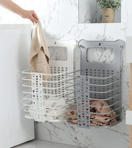 Plastic Multipurpose Hanging Laundry Basket Everrd