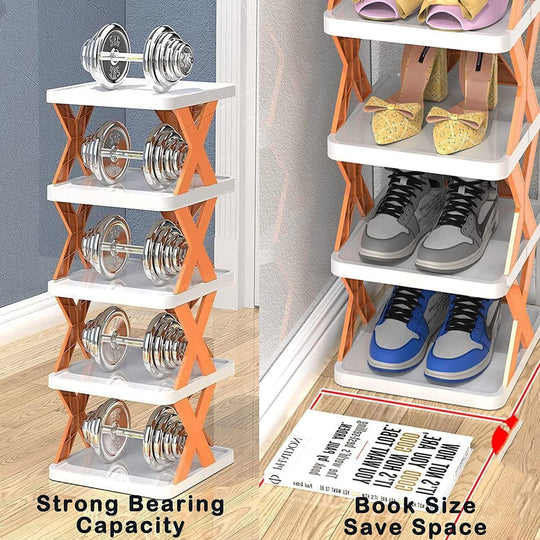 Smart Foldable Shoes Shelf 6 Tier Shoe Rack Everrd