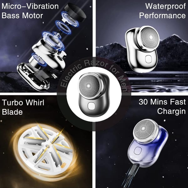 Rechargeable Mini Portable Electric Shaver Everrd