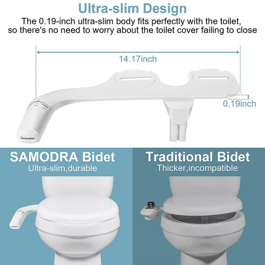 Samodra™ | Premium Hot & Cold Bidet| Front & Rear Wash - EVERRD USA