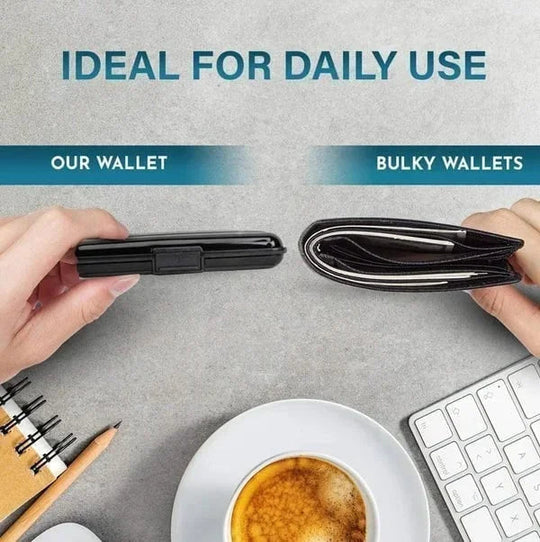 Alloy Anti-theft Aluminum Wallet Everrd