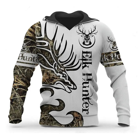 Herren Kapuzenpullover Pullover Kapuzenpullover Sweatshirt Leichter Kapuzenpullover Grafik Tier Blockdruck Sport &amp; Outdoor Täglich 3D-Druck Streetwear