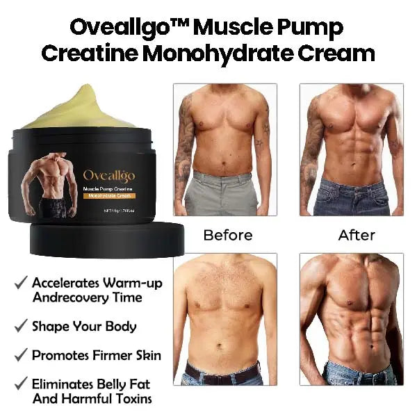 Oveallgo™ Muscle Pump Creatine Monohydrate Cream - EVERRD USA