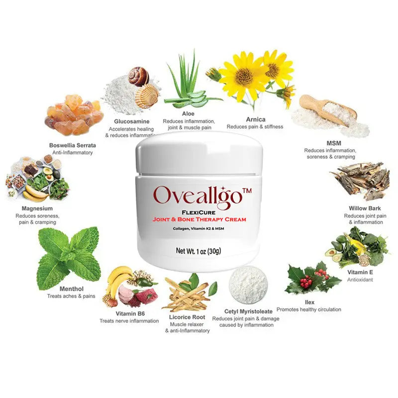 Oveallgo™ FlexiCure Joint & Bone Therapy Cream - EVERRD USA