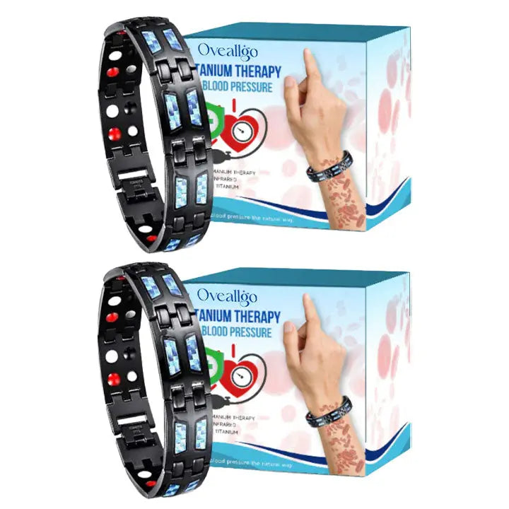 Oveallgo™ Titanium Therapy Bracelet - for Blood Pressure - EVERRD USA