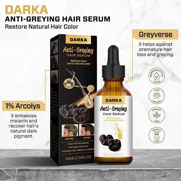 DARKA PRO Anti-Greying Hair Serum - EVERRD USA