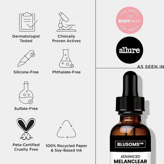 Blusoms™ Advanced MelanClear Facial Serum - EVERRD USA