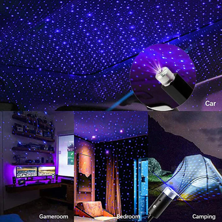 Space Life™ - USB Star Decoration Light Projector Everrd