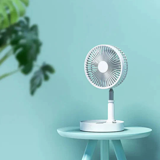 Space Life™ Powerful Rechargeable Table Fan Everrd