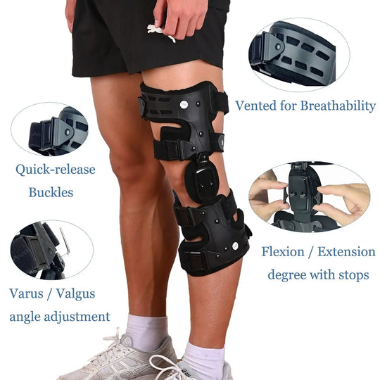 EVERRD Unloader Knee Brace, Osteoarthritis of the Bone on Bone Knee Support, Rheumatoid Arthritis Joint Pain and Degeneration EVERRD USA