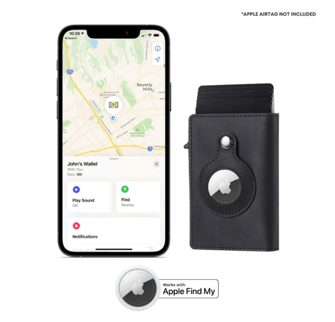 Trackable Security Wallet Hub - EVERRD USA