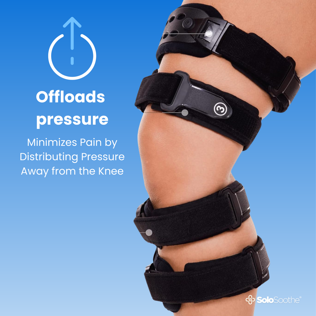 TrueAlign Knee Brace - Osteoarthritis Unloader Knee Brace | Medial and Lateral OA Support for Bone on Bone Arthritis Pain Everrd