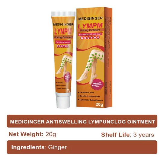 MediGinger AntiSwelling LympUnclog Ointment - EVERRD USA